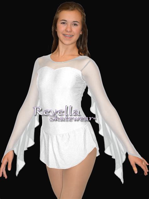 white ice skating costume|adult ice skating costume.